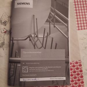 Mode d'emploi lave vaisselle Siemens 