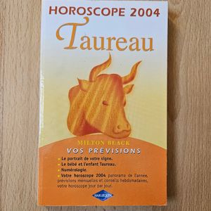 Livre astrologique Taureau 