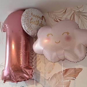Ballons gonflés à l'hélium 