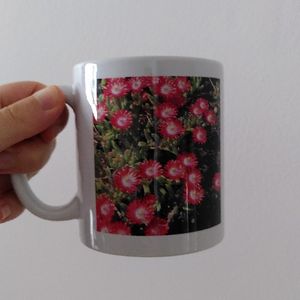 Mug photo fleurs
