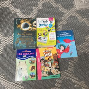 Lot de livres pour enfants de 7- 8 à 11 ans 