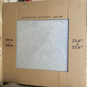 2 carreaux carrelage effet béton gris Olivo 60x60 