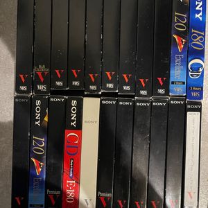 Cassette - SONY Cassette VHS Divers (22 VHS - 120,