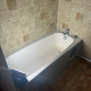 Baignoire en fonte salle de bain