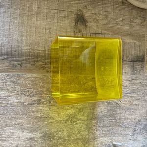 Vase plastique carré 