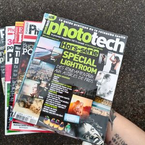 Lot magazines photographie 