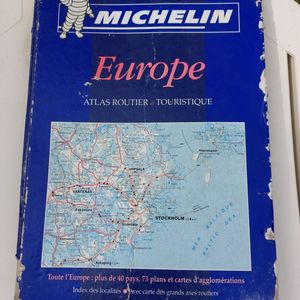 Atlas routier Europe de 2000
