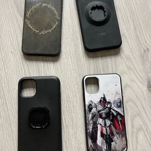 Coque iPhone 11 dont 2 pour support moto 