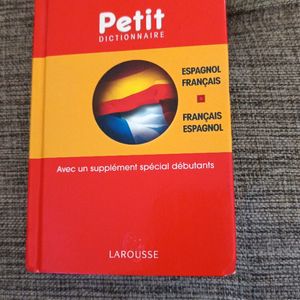 Dictionnaire français/espagnol 