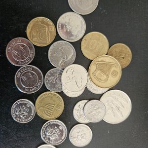 Collection pièces de monnaie
