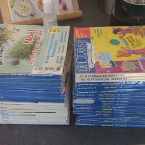 35 exemplaires du magasine "la classe" en maternel