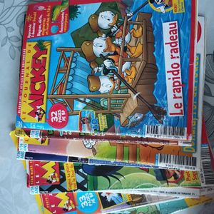 Lot magazines Mickey 