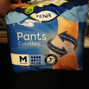 7 Pants culottes couche adulte taille M