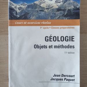 Geologie : Cours et exercices résolus