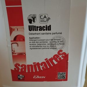 Détartrant sanitaire ultracid