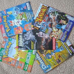 Magazine pokémon, manga et japan live