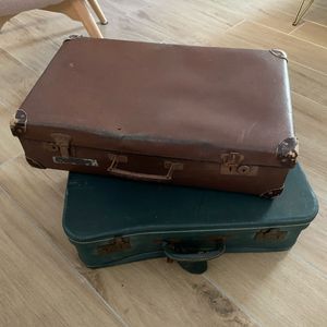 2 valises anciennes 