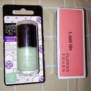 Vernis +lime a ongles 