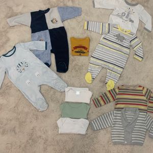 Lot vêtements bébé garçon 12 mois 