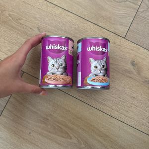 Lot de 2 pâtés pour chat whiskas 
