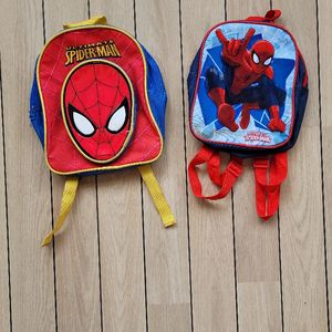 Deux sacs à dos enfant Spiderman