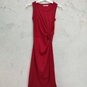 Robe rouge Camaïeu