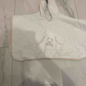 Poncho bain bebe