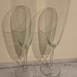 2 coupes de champagne 