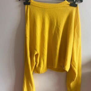 Pull jaune 