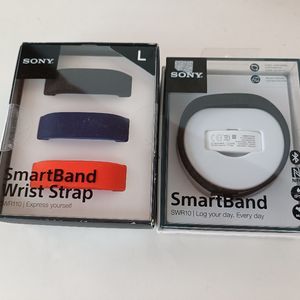 Montre connectée Sony + bracelets (bien lire)