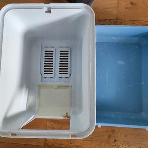 Grande litière pour chat 