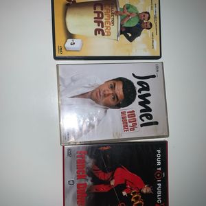 3 DVD spectacle humour 
