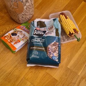Nourriture pour petits rongeurs 