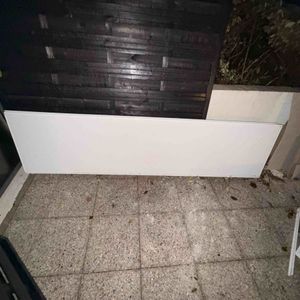 Porte placard blanche 