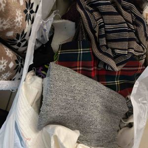 Lot petites chutes tissus pour patchwork 