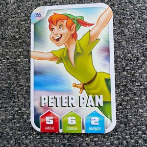 Carte Disney Peter Pan en relief numéro 55