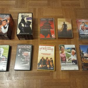 Lot cassettes VHS