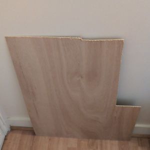 Chute panneau bois 3mm