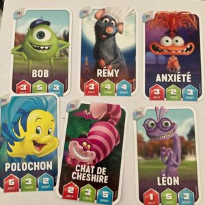 Cartes Disney numéro a la demande 