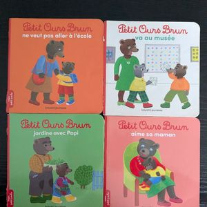Lot de livres Petit Ours Brun