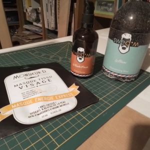 Lot de produits beauté pour homme