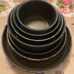 Lot de 4 casseroles et 3 poêles TEFAL