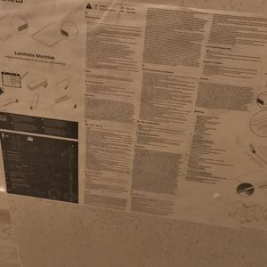 Reste de plan de travail Castorama 1m carré 