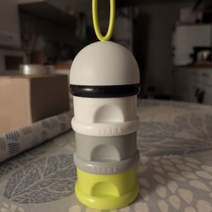 Boite doseuse de lait 3 compartiments empilables