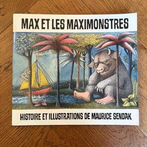 Livre Max et les maximonstres