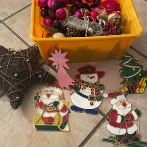 Lot de décoration de Noël 