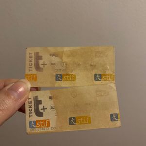 2 tickets tarif réduit ratp bus tramway métro 