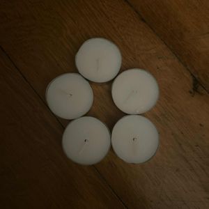 Lot 7 bougie chauffe plat