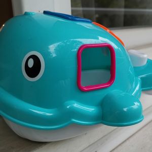Jouet bain baleine
