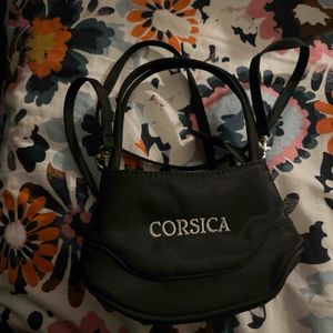 Petit sac noir pour fillette 